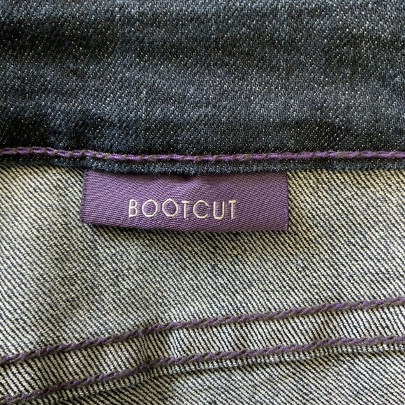 NYDJ Bootcut Blue Lift Tuck Technology Embroidered Pocket Jeans 2 - Picture 4 of 10